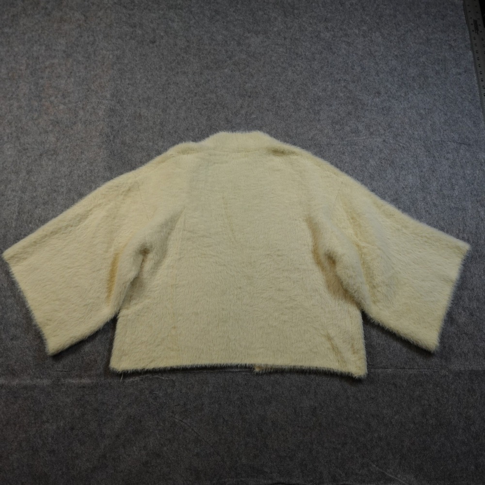 Anthropologie Cardigan Womens One Size Sleeping On Snow Fuzzy Cozy Night Bell - Picture 7 of 12